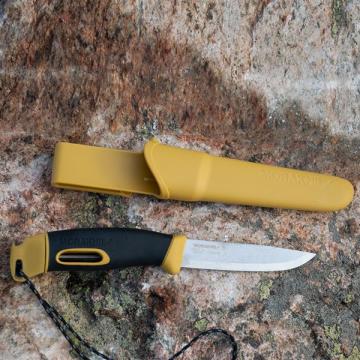 Morakniv Companion Spark Sarı Yellow Ateş Başlatıcılı Bıçak