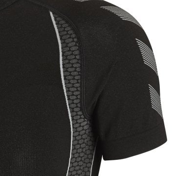 ThermoExtreme Hero Dryfit Siyah Kısa Kollu Kadın Termal İçlik